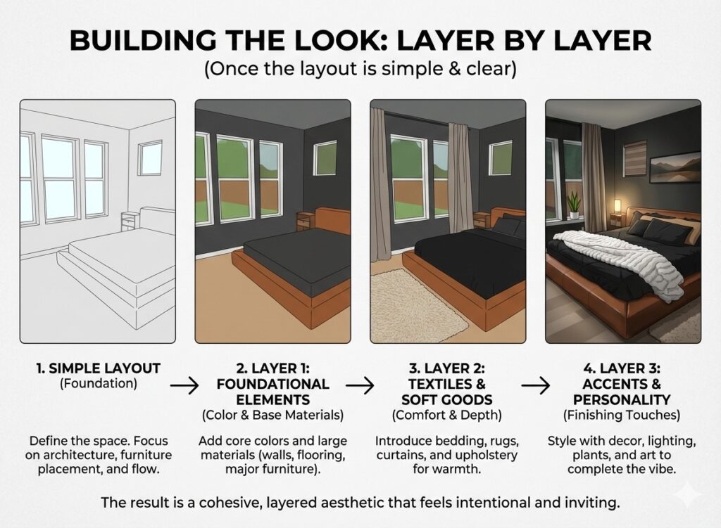 Moody Modern Bedroom: Shop the Look on a Budget img 5969