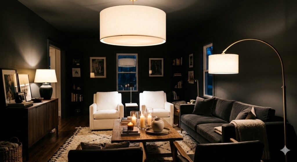 How to Build a High Contrast Living Room That Actually Works img 7311