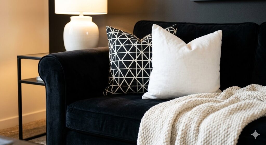 How to Build a High Contrast Living Room That Actually Works img 7312