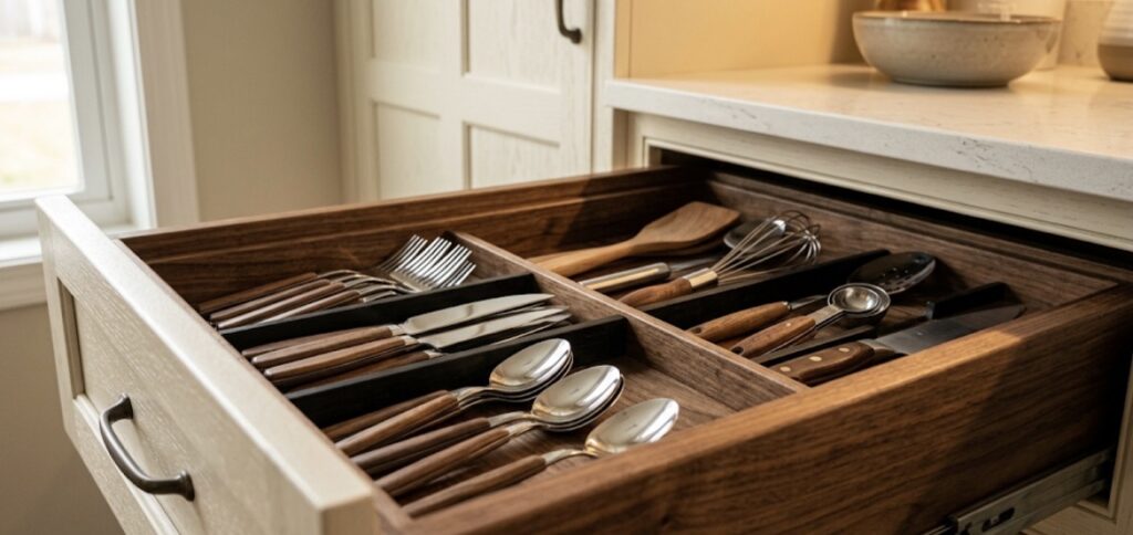 13 Cream and Walnut Kitchen Decor Ideas That Make Family Meals Feel Special screenshot