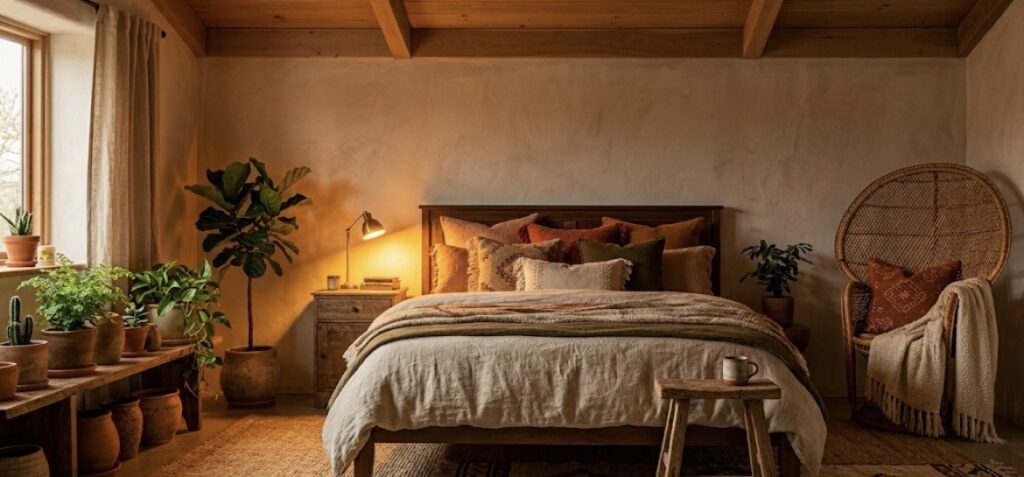 13 Earthy Bedroom Ideas That Will Make You love Your Room screenshot