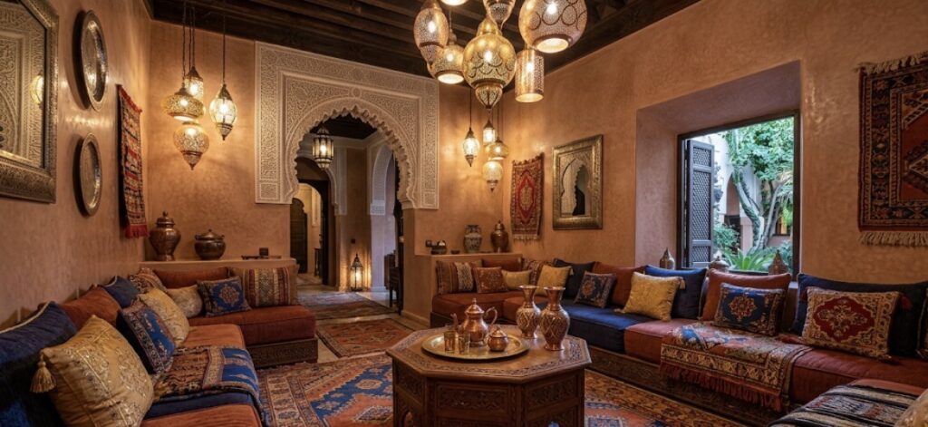 13 Terracotta Living Room Ideas screenshot