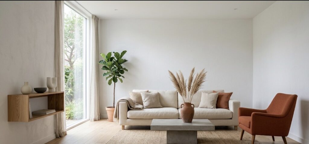 13 Terracotta Living Room Ideas screenshot