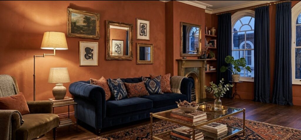 13 Terracotta Living Room Ideas screenshot