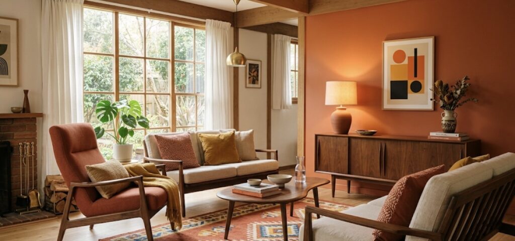 13 Terracotta Living Room Ideas screenshot