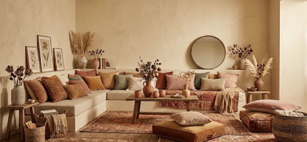 13 Terracotta Living Room Ideas screenshot