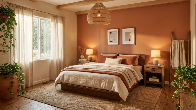 How to Style a Terracotta Bedroom From Scratch image