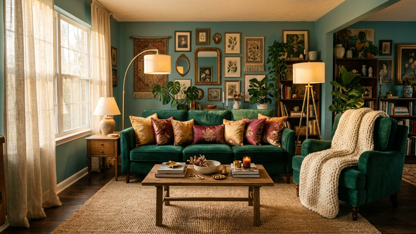 10 Lush Maximalist Living Room Ideas You Will Love image