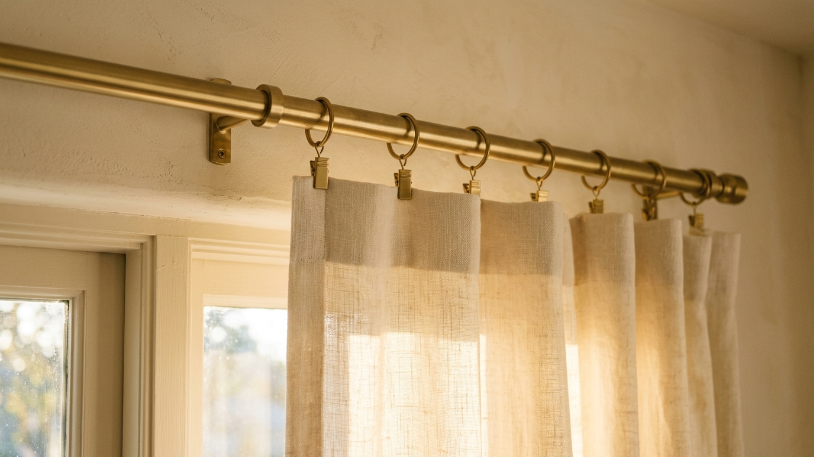 How to Style Curtains the Way Interior Designers Do image