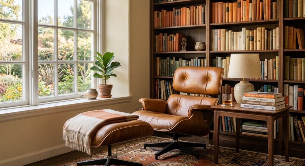 13 Mid-Century Modern Interior Ideas with Warm Tones photo output