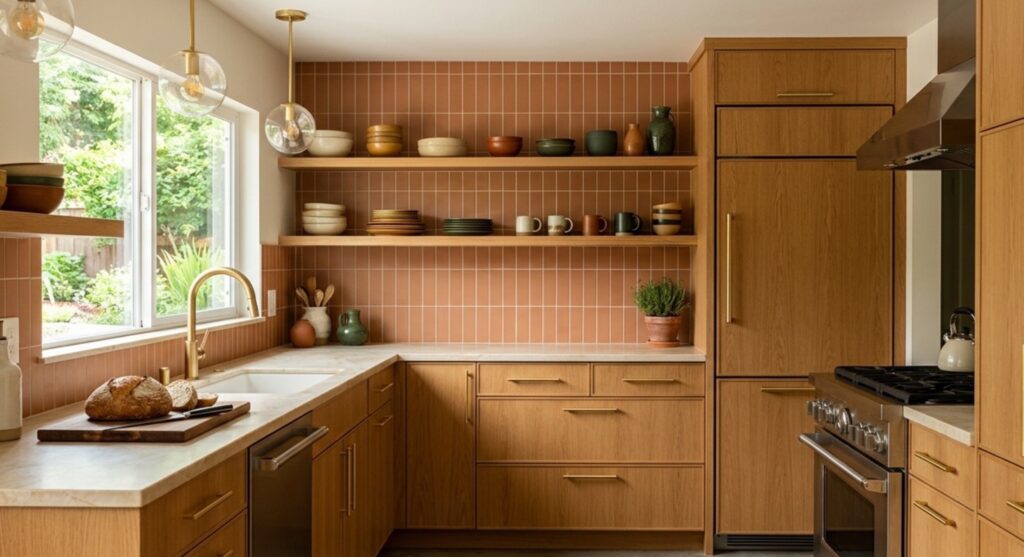 13 Mid-Century Modern Interior Ideas with Warm Tones photo output